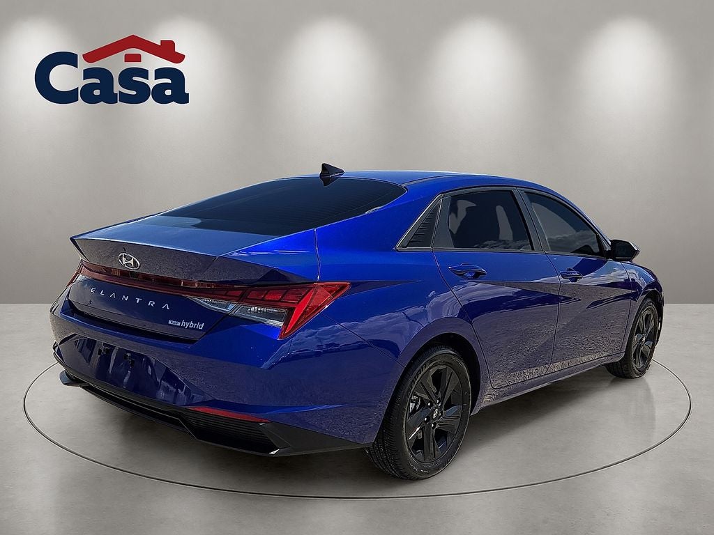 2023 Hyundai Elantra Hybrid Blue