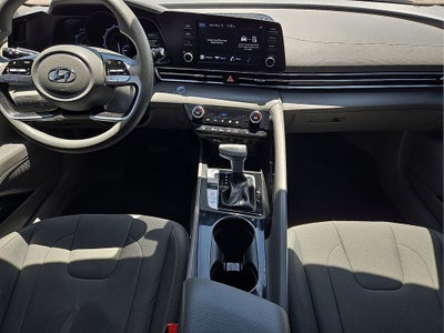 2023 Hyundai Elantra Hybrid Blue