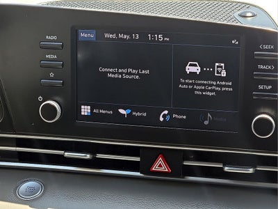 2023 Hyundai Elantra Hybrid Blue