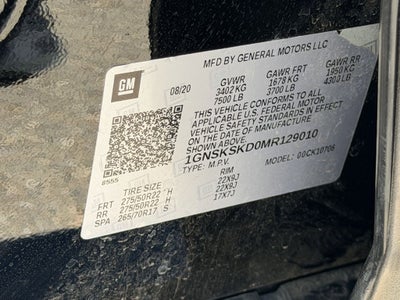 2021 Chevrolet Tahoe Premier