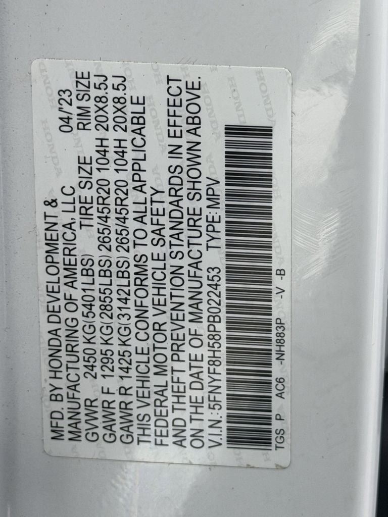 2023 Honda Passport AWD EX-L
