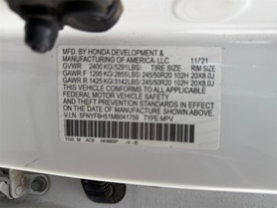 2021 Honda Passport EX-L