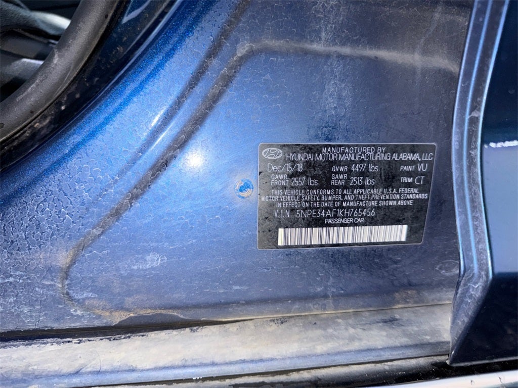 2019 Hyundai Sonata Sport