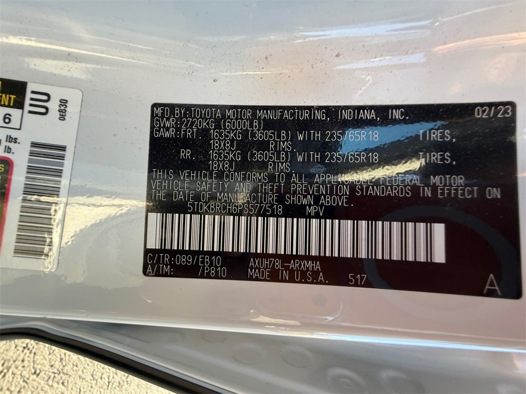 2023 Toyota Highlander Hybrid XLE