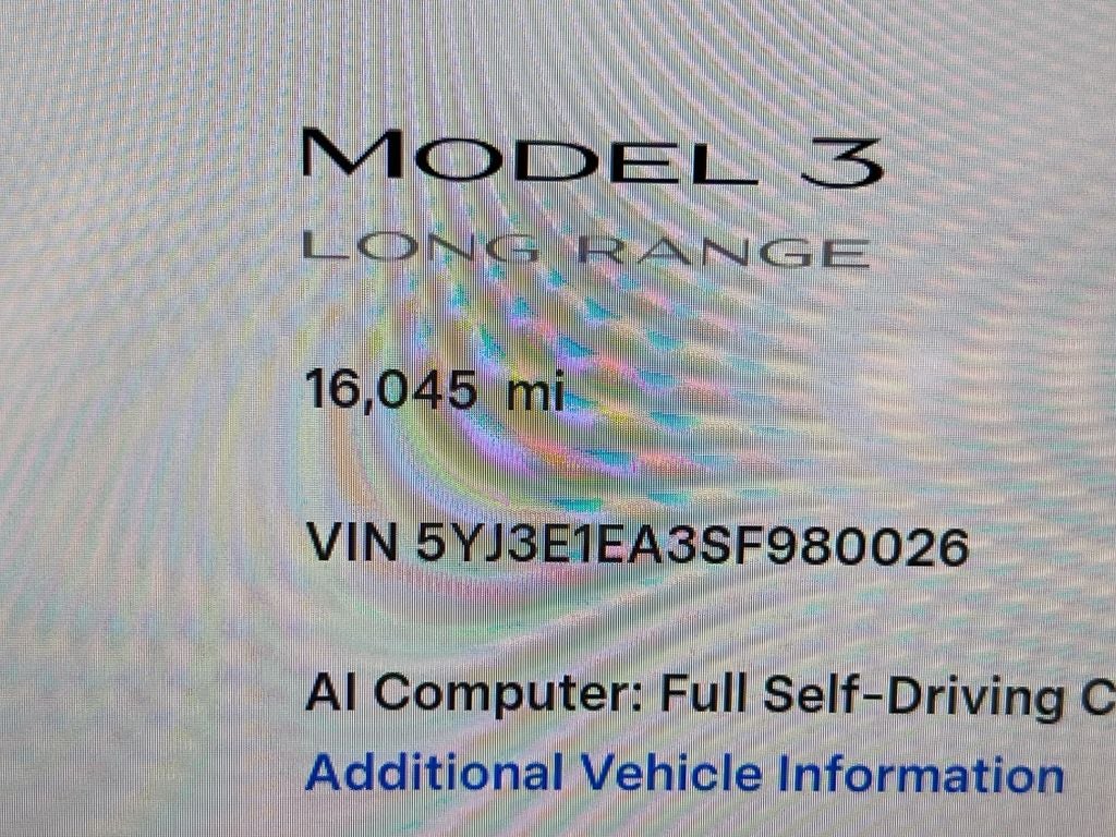 2025 Tesla Model 3 Long Range