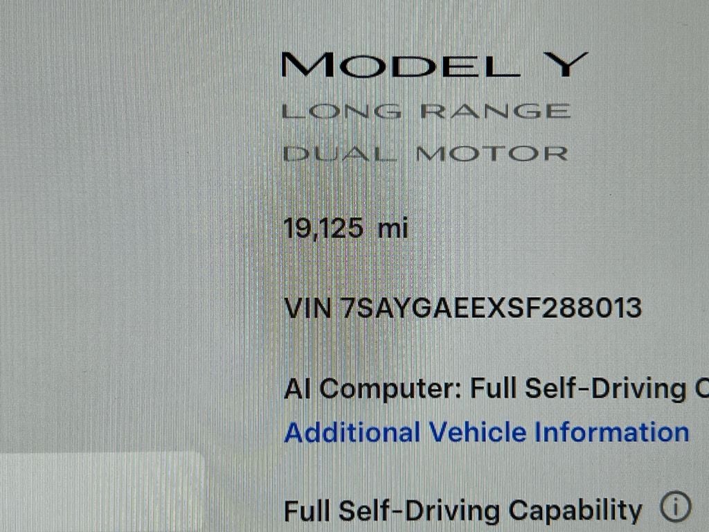 2025 Tesla Model Y Long Range