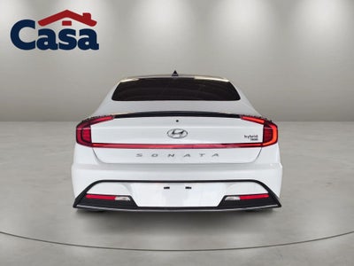2022 Hyundai Sonata Hybrid Blue
