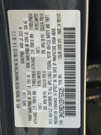 2025 Mazda Mazda CX-30 2.5 Turbo Premium Package