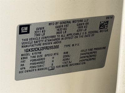 2015 GMC Yukon Denali