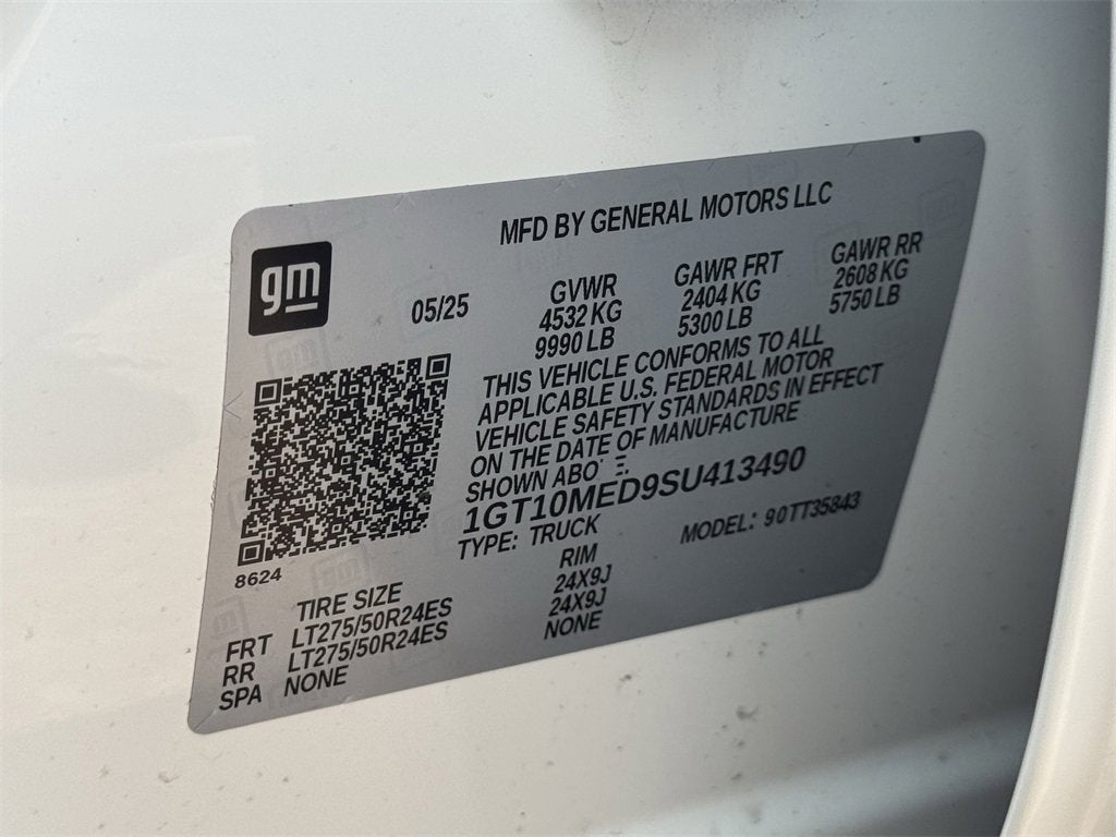 2025 GMC Sierra EV Extended Range Denali