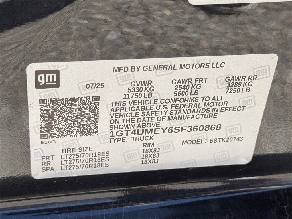 2025 GMC Sierra 2500 HD SLE