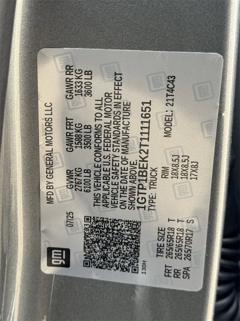 2026 GMC Canyon Elevation