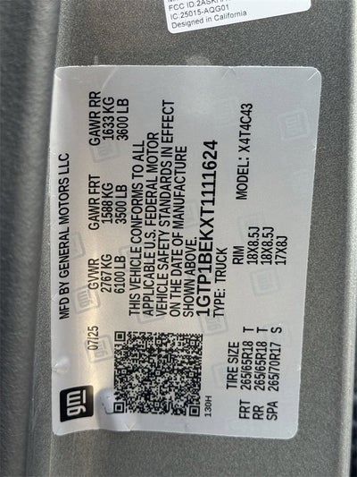 2026 GMC Canyon Elevation