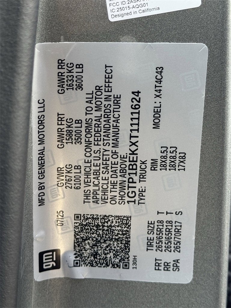 2026 GMC Canyon Elevation