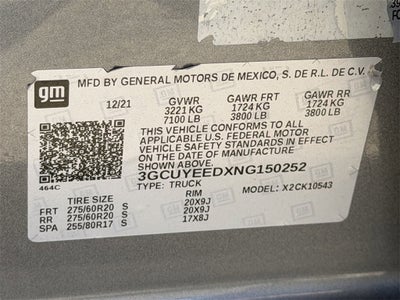 2022 Chevrolet Silverado 1500 LTD RST