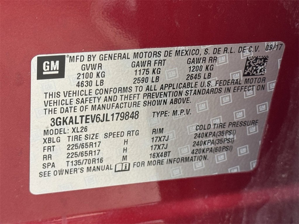 2018 GMC Terrain SLE