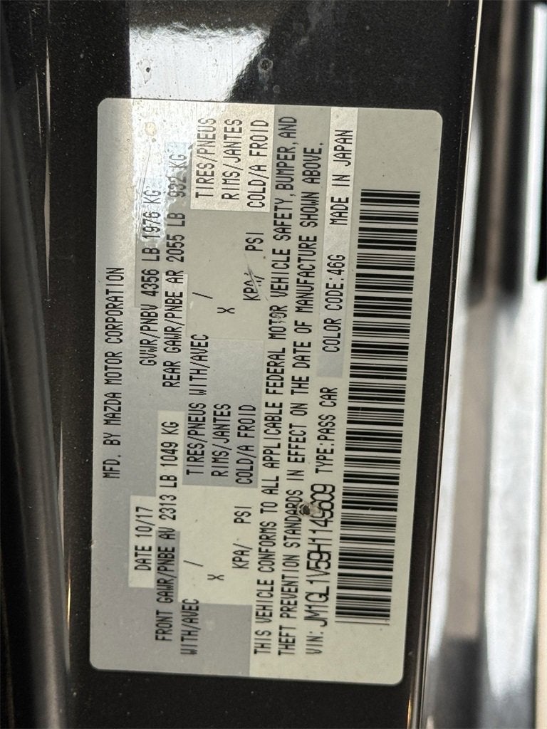 2017 Mazda Mazda6 Touring