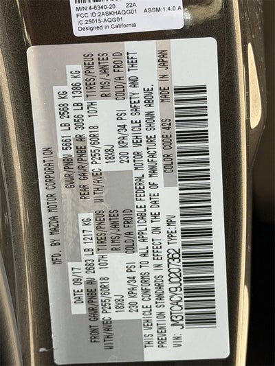 2018 Mazda Mazda CX-9 Touring