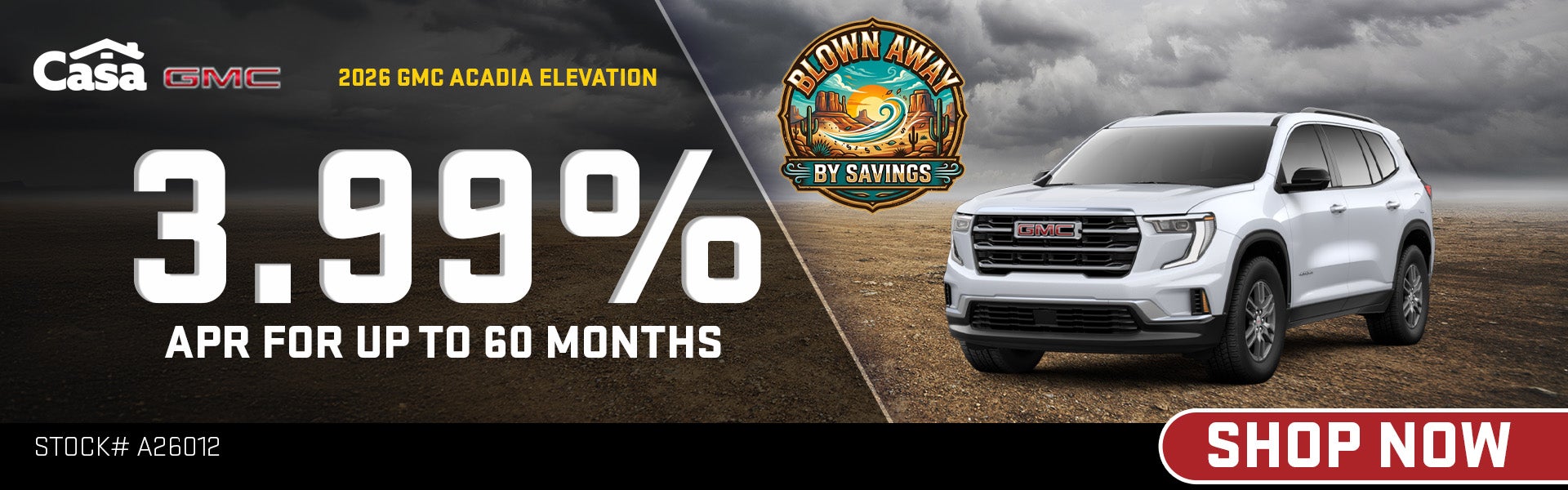 2026 GMC Acadia Elevation