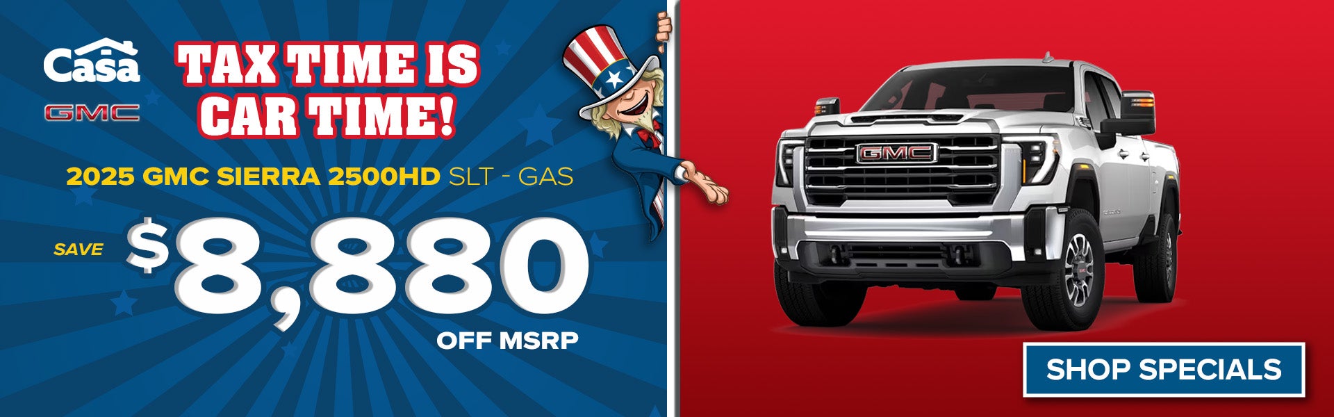 2025 GMC Sierra 2500HD SLT - GAS