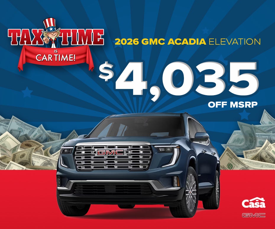 2026 GMC Acadia Elevation