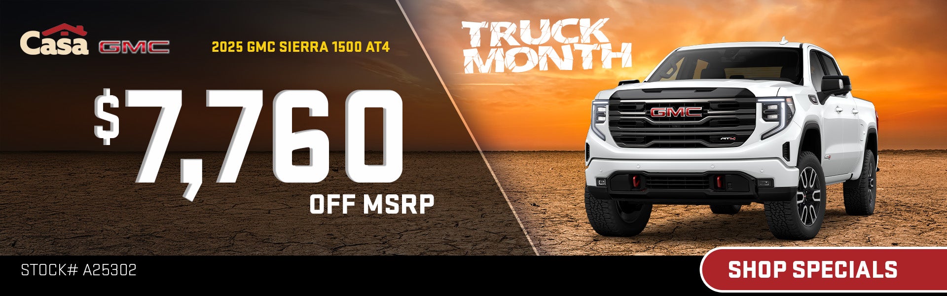 2025 GMC Sierra 1500 AT4