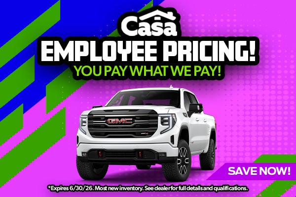 Employee Pricing