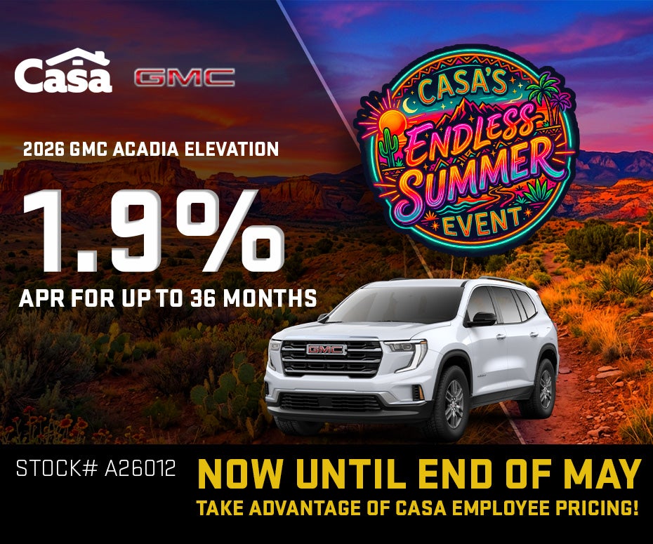 2026 GMC Acadia Elevation
