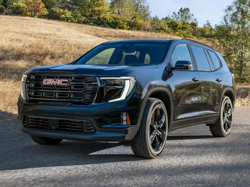 GMC Acadia on the road